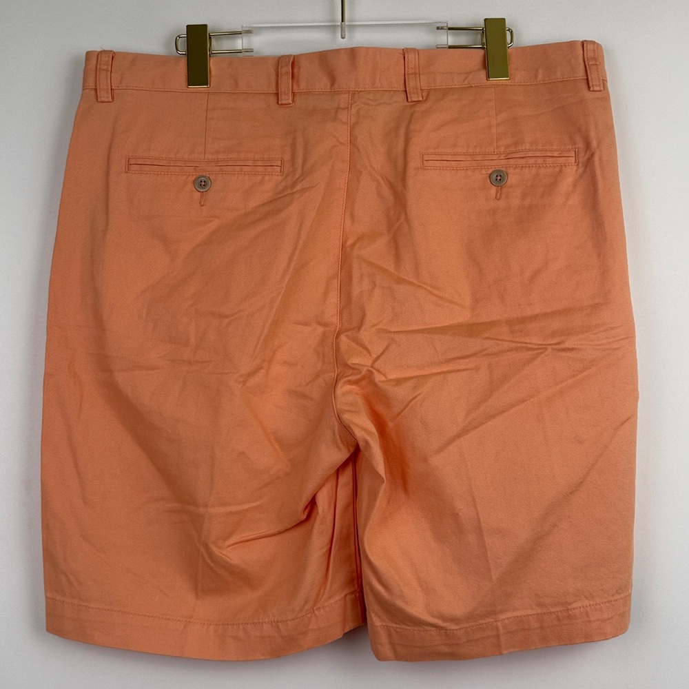 Casuals By Roundtree And Yorke Men's Cotton Coral Shorts Size 38 NWT - Picture 4 of 7